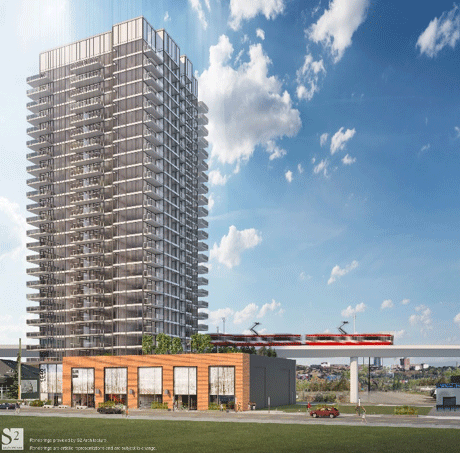Rendering of Sunalta Heights by Interloq Capital